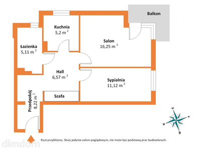 2 POKOJE Z DUŻYM BALKONEM LUBOŃ POD POZNANIEM - 4
