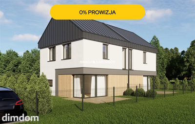 3pok.65m2 dwupoziomowe/nowoczesna bryła budynku