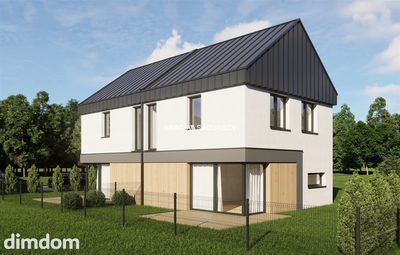 3pok.65m2 dwupoziomowe/nowoczesna bryła budynku - 5