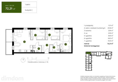 Smart Apartament na Prądniku Białym blisko Zieleni - 3