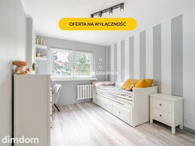 3-pok. świetny układ mieszkania - widok na zieleń