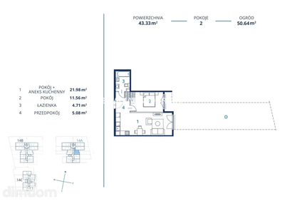 43m2 2 pok +balkon Ruczaj - 3