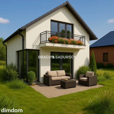 Domy 4 pokoje.  Rączna/Kaszów - 4