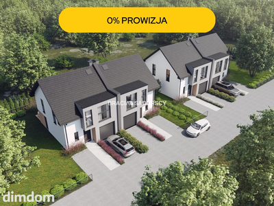 ZIELONKI dom bliźniak 114m2 z garażem!!!
