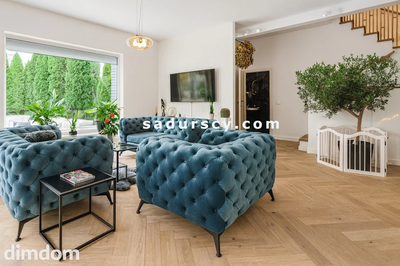 Pięknie wykończony, przestronny, skrajny dom szeregowy 285m2 na działce 358m2 w Józefosławiu, na obrzeżach Ursynowa. - 3