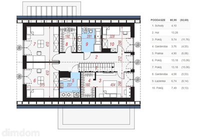 Przebieczany - domy wolnostojące, działka 800 m2 - 4