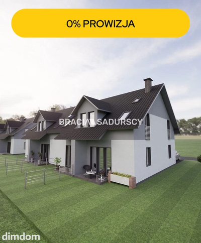 Segment w zabudowie bliźniaczej 75m2