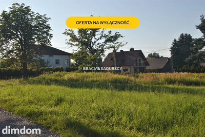 Działka budowlana przy ulicy Źyznej w Krakowie.