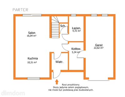 Nowoczesny bliźniak | Kolbuszowa | 137,08 m² - 2