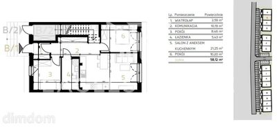 Mieszkanie z ogródkiem - 31,87 m² - 5