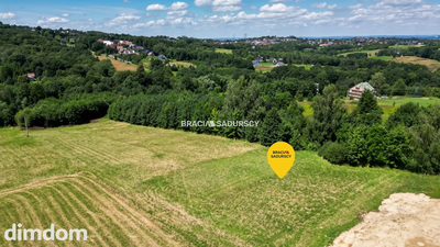 6 arów budowlanej, piękna panorama, Mogilany - 3