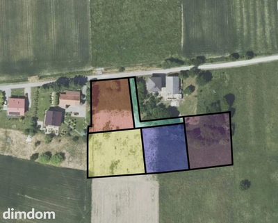 Działki budowlane |Jaszczew | 1238m² - 1531 m² W-Z - 3