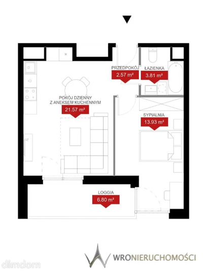 2 pokoje | Przystań Reymonta | Balkon - 4