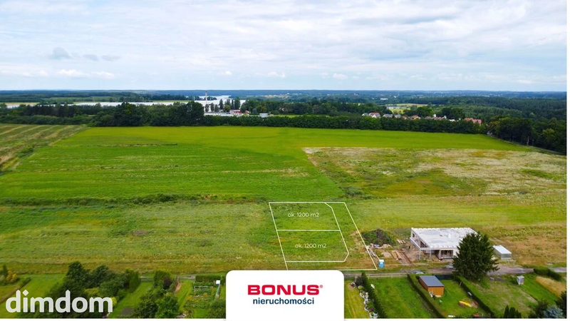 Działki budowlane | 1200 m2 | Łęgajny - 114434479.jpg