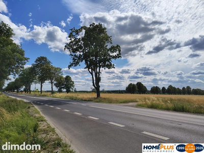 Działka przy DK 61 blisko Narwi 35 km od Warszawy