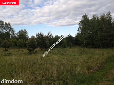 Działka budowlana 1861 m², MPZP, prostokąt 27x70 m