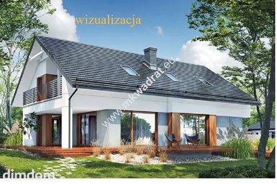 Wolnostojący na dz.1500m2 Las Młochowski/Media