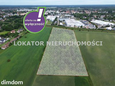 DZIAŁKA INWESTYCYJNA  położona na obrzeżach miasta TRZCIANKA