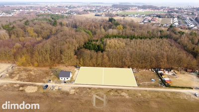 DZIAŁKA BEZPOŚREDNIO PRZY ŚCIANE LASU - 2