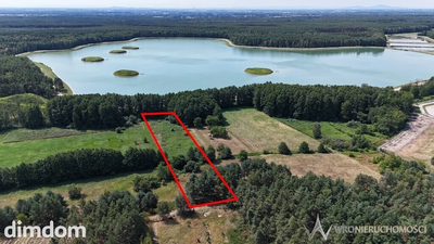 Działka widokowa nad jeziorem