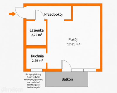 Twoja Kawalerka w Budynku z Cegły i z Balkonem. - 3