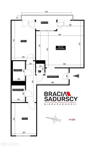 3 pokoje | 77,05 m² | loggia | garaż | Piltza - 5