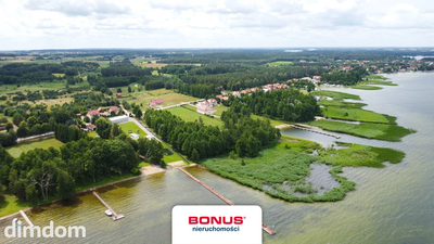 Działka budowlano-usługowa z linią brzegową