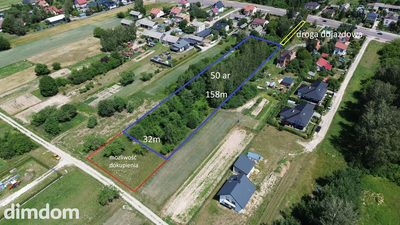 Działka budowlana 5000 m², media, bliźniaki
