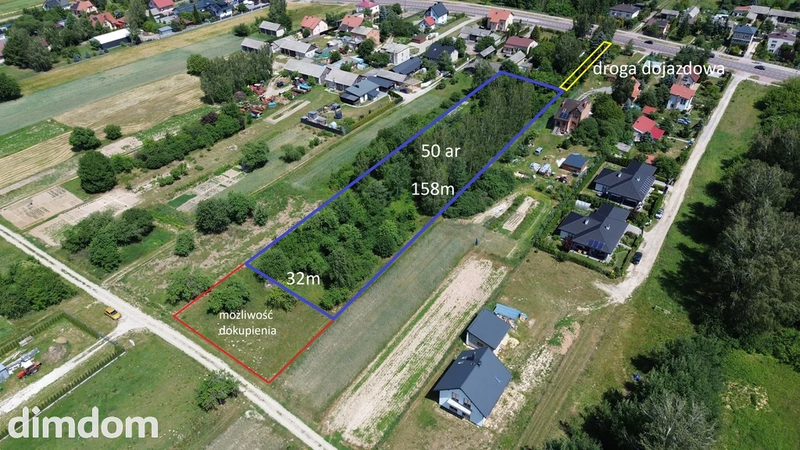 Działka budowlana 5000 m², media, bliźniaki - 114499073.jpg