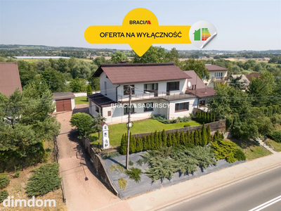 dom 223m2, działka 800m2, centrum Zabierzów