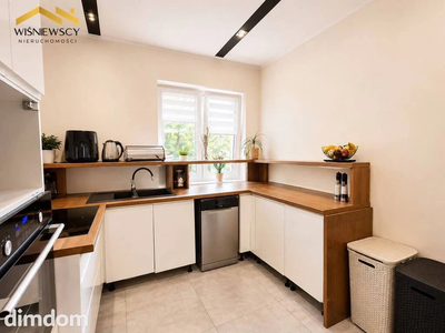 3 pokoje, 56 m² na parterze, 300 m od Zamku