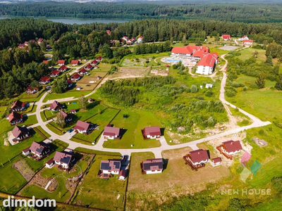 Woryty, budowała działka 1085 m2, Jezioro, las - 2