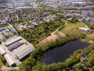 3 działki budowlane Olsztyn 1,1 ha, linia brzegowa - 4