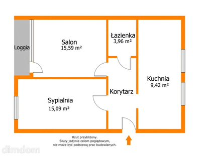 Twoja własna przestrzeń:2 pokoje + loggia |Trzciel - 5