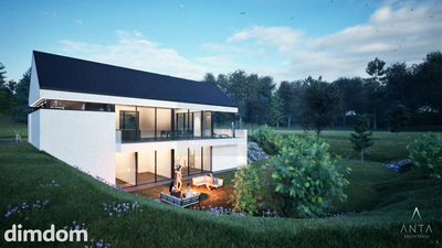 Działka budowlana 5650 m² z gotowym projektem domu - 2
