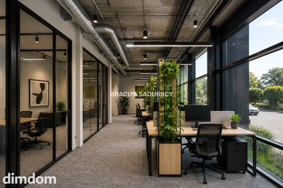 Wykończony lokal biurowy 154 m² do wynajęcia