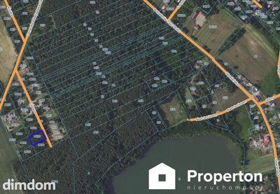 Działka 1214 m² blisko Wkry | Borkowo