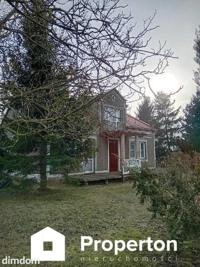 Dom, 2 bud. gosp., garaż - pow. 1 ha lub siedlisko