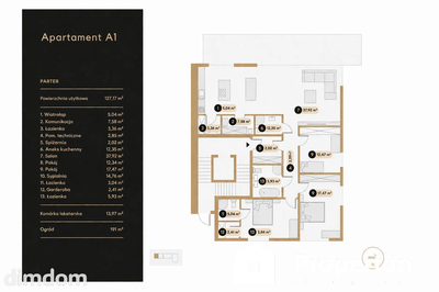 Apartament z tarasami - Wola Justowska - 5