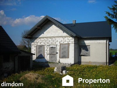 Dom do wykończenia, działka 1200 m² - 2