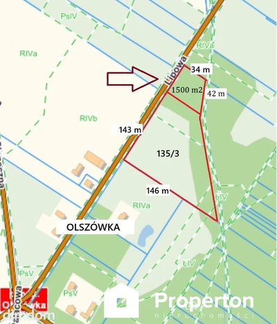 Działka Olszówka blisko Mszczonów Żyrardów SunTago - 3