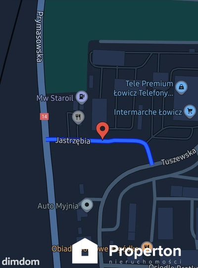 Działka 900 m2 Łowicz Jastrzębia około nr 8 - 3