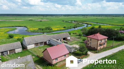 Dom nad Biebrzą z ogromną działką
