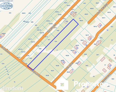 Działka 4522 m² Mostówka - 2