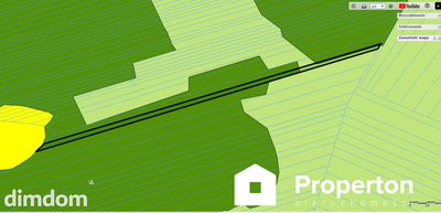 Działka leśna 6400 m²  – Paprotnia, gm. Stężyca - 3