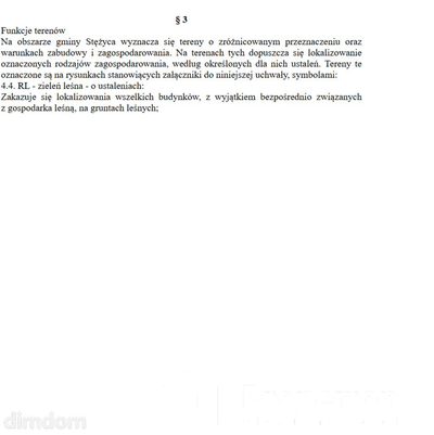Działka leśna 6400 m²  – Paprotnia, gm. Stężyca - 5