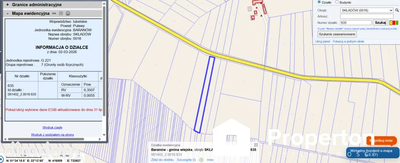Na sprzedaz działka  rolna gm Baranów 3562 m2 - 3