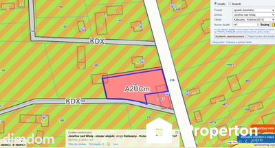 Działka usługowo-budowlana 5000m2 Kaliszany kol. - 3