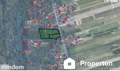 Działka usługowo-budowlana 5000m2 Kaliszany kol. - 5