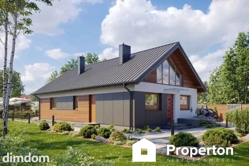 Działka 1000m² z projektem i pozwoleniem Przytoka - 114392819.jpg
